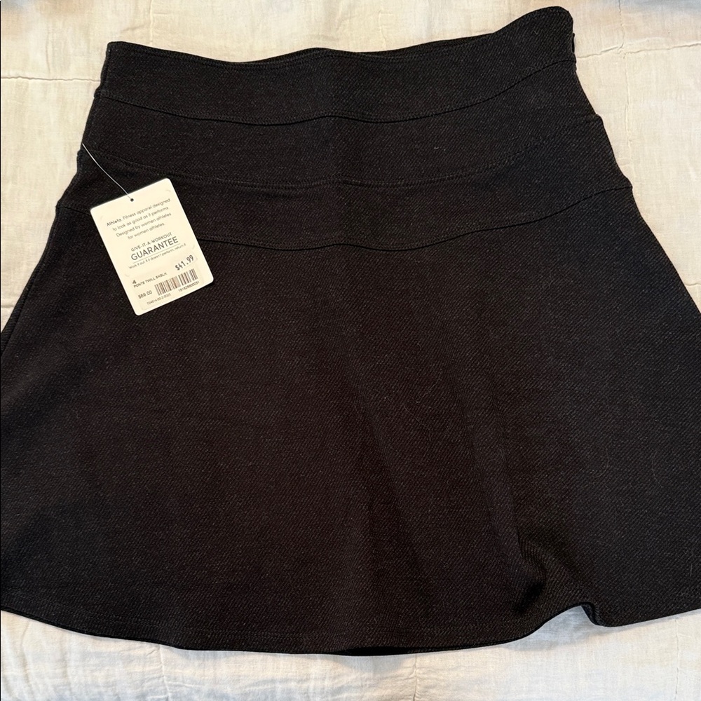 Athleta Charcoal Mini Skirt